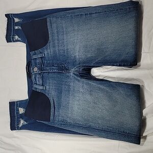 J.BRAND Mama J Glory Destruct Maternity Jeans Size 27